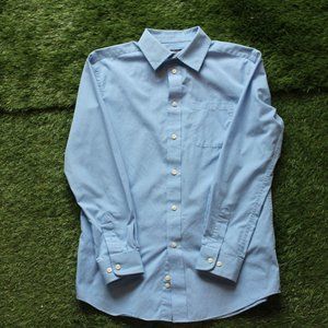 Cherokee Boy's Large (12/14) Dress Shirt - Blue